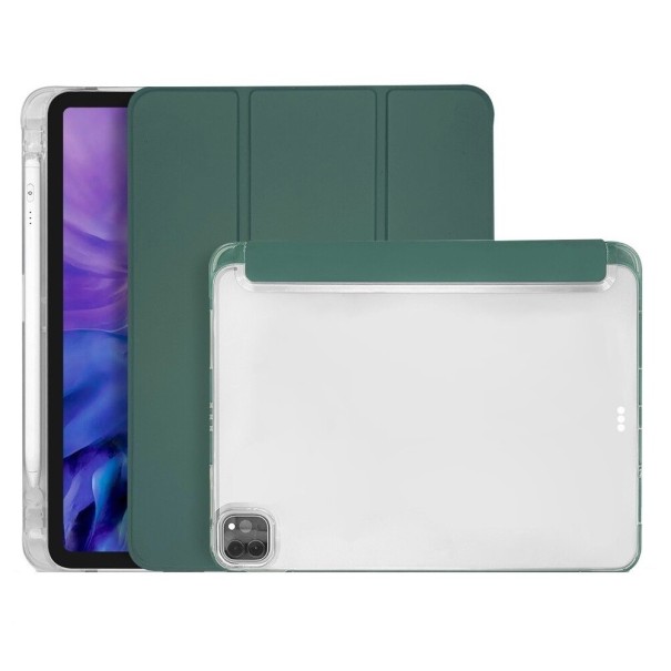 Husă pentru tabletă cu stylus pentru Apple iPad mini 4/5 verde inchis