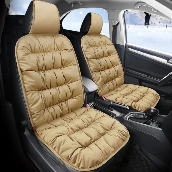 Husa scaun auto calda Perna scaun auto Husa universala scaun auto beige
