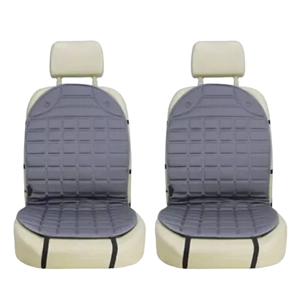 Husa scaun auto incalzita Husa scaun incalzita Husa scaun auto incalzita 12V 2 buc gri