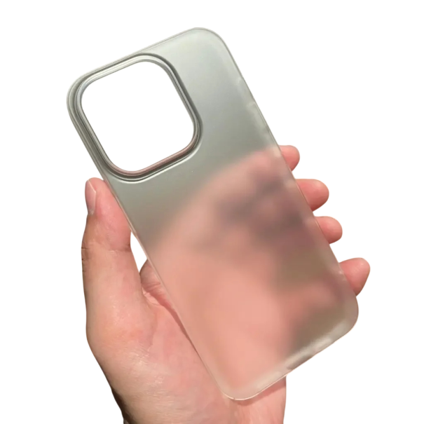 Husă transparentă ultra subțire pentru iPhone 12 Pro Finisaj mat Protecție rezistentă la zgârieturi și rezistentă la șocuri Husă elegantă și durabilă transparent