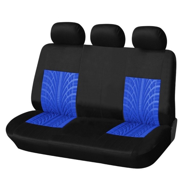 Huse auto pentru locurile din spate albastru