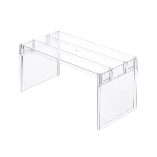 Hűtőszekrény tároló állvány, átlátszó többcélú rendszerező 14,7 x 11 x 10,7 cm 1