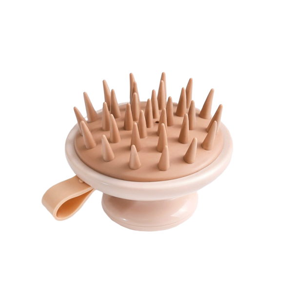 Huvudmassageborste T949 rosa