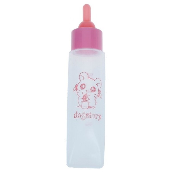 Hvalpe- og killingefutterflaske 30 ml rosa 1