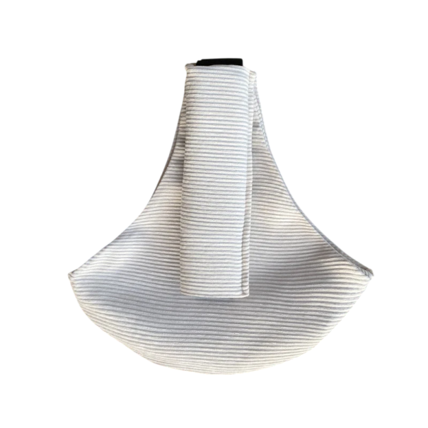 Hvid bæresele til småbørn, over skulderen til hoften, Ergonomisk sikkerhedssele, børnesæde, lasteevne 20 kg, rejsebærer 1