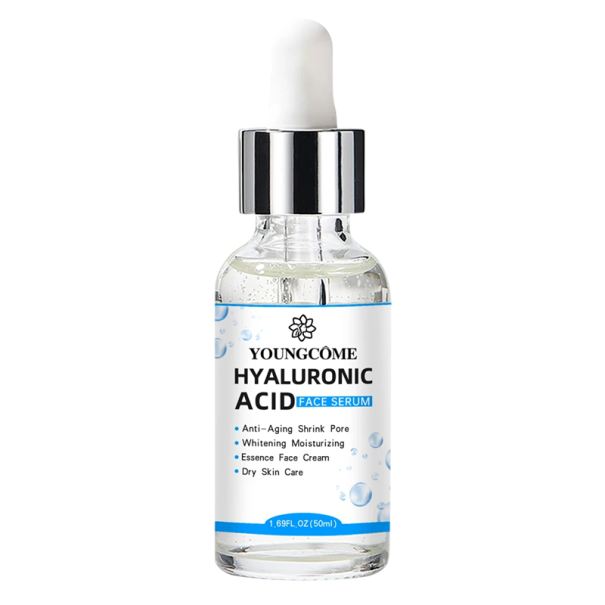 Hydratačné tvárové sérum 50 ml Kyselina hyalurónová Starostlivosť o suchú pleť Zmenšenie pórov Upokojenie pleti Regenerácia Hĺbková hydratácia 1