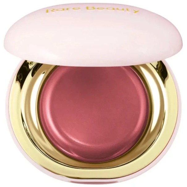 Hydraterende balsam blush til ansigt og læber Kompakt gel-pudder tekstur Med spejl Blød glans Cremet langtidsholdbar blush lilla
