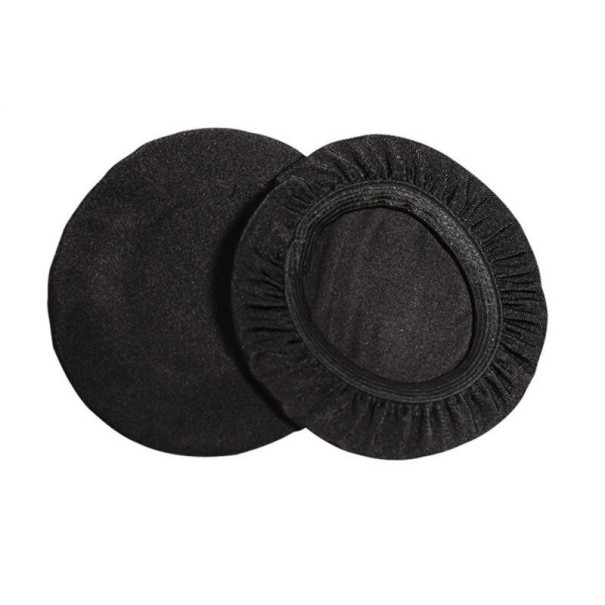 Hygiejnisk hovedtelefoncover 1 par sort 10 cm