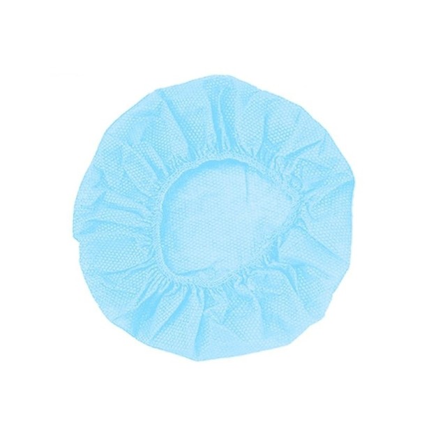 Hygiënische hoofdtelefoonhoes 100 stuks blauw