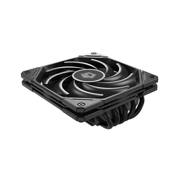 ID-COOLING IS-50X ITX CPU Cooler 5 Heatpipe 120mm Fan 4pin PWM Compatível com Intel LGA1700 1200 AM4 AM5 Preto 1