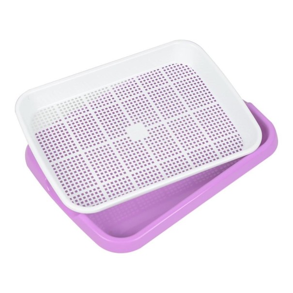 Idätysalusta siivilän kanssa violetti