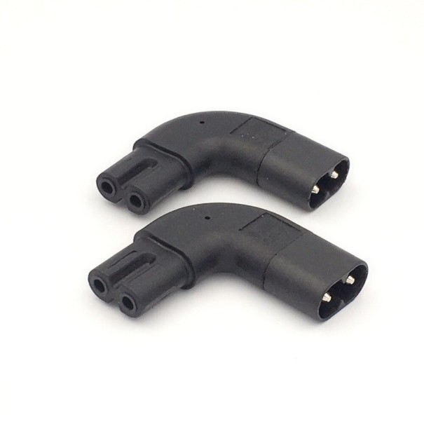 IEC C7 till C8 M/F-adapter