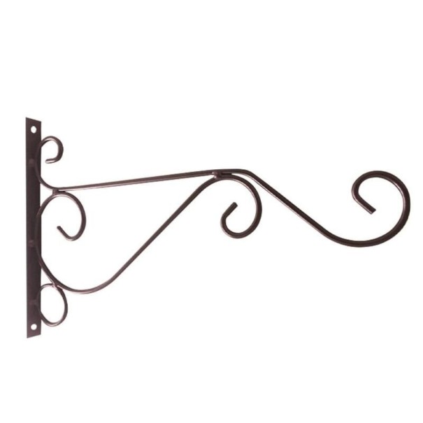 IJzeren haak voor bloembakken donkerbruin