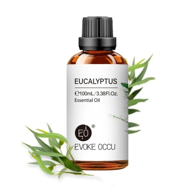 Illóolaj diffúzorhoz Természetes illatolajok 100%-ban természetes aromájú olaj 100 ml Eucalyptus