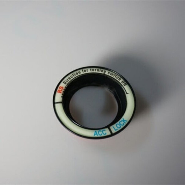 Illuminated Ignition Switch Cover for Ford black