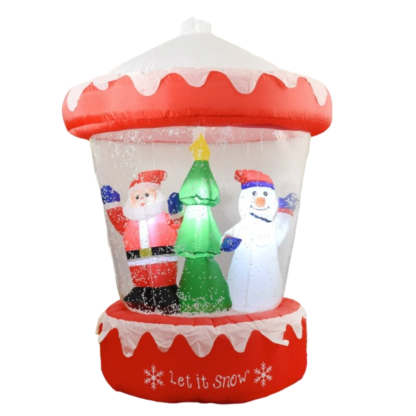 Ilmatäytteinen lumipallo 2