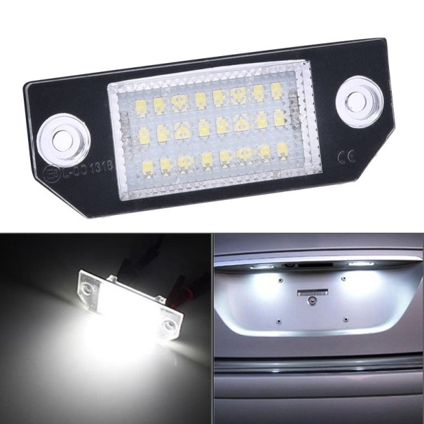 Iluminare LED plăcuță de înmatriculare pentru Ford Focus 2 buc 1