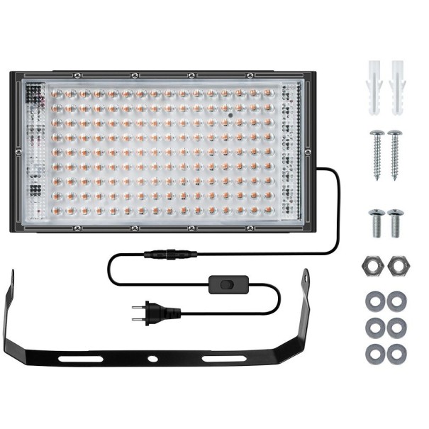 Iluminat pentru cultivarea casei 144 LED-uri 200 W 1