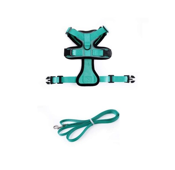 Imbracatura per gatti verde XS