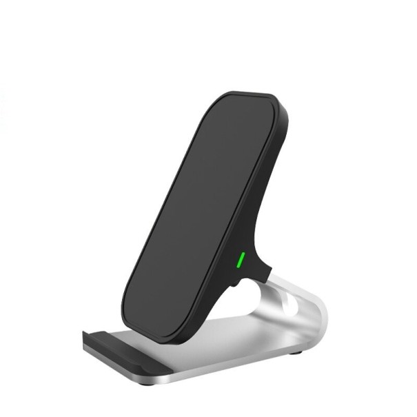 Încărcător wireless cu suport Qi 15 W K820 negru 1
