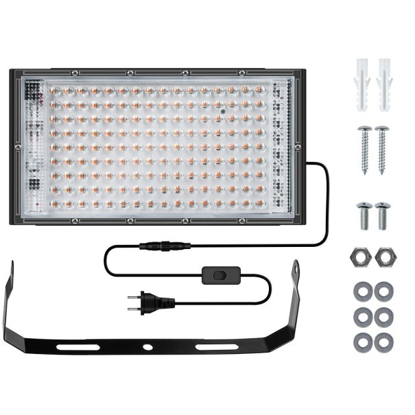 Indendørs vækstlys 144 LED 200W 1