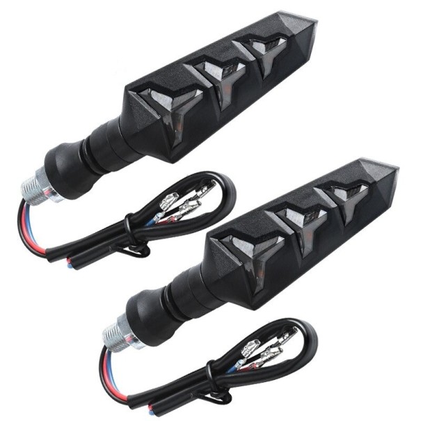 Indicatori LED per moto 2 pz N58 1
