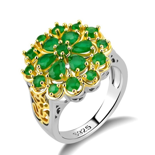 Inel de dama cu floare D1494 9