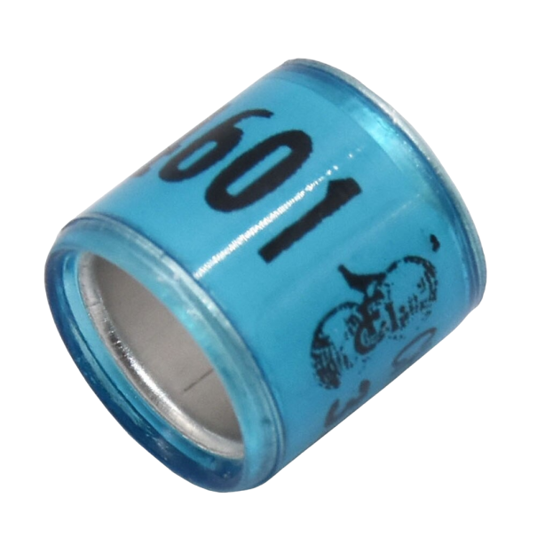 Inele pentru porumbei 50 buc albastru