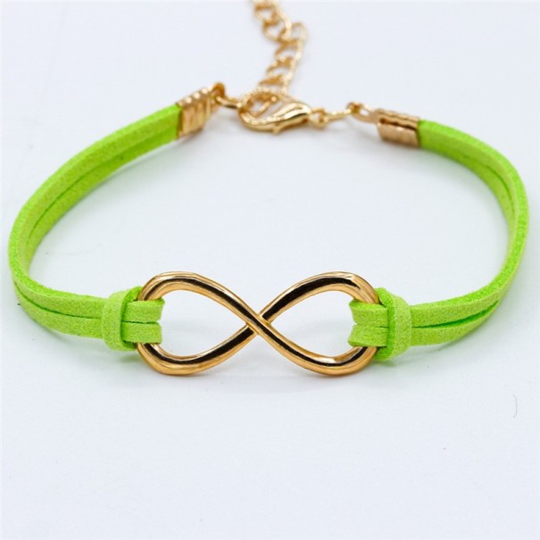 Infinity armband J3052 groen