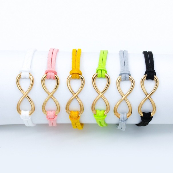 Infinity armband J3052 wit
