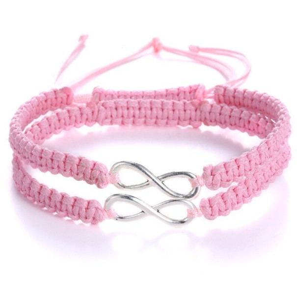 Infinity Braided Bracelets for Couples 2 pcs 3