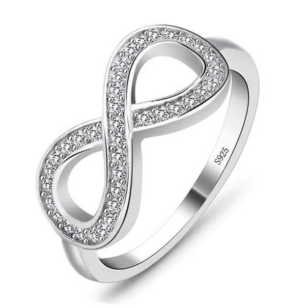 Infinity ring voor dames 6