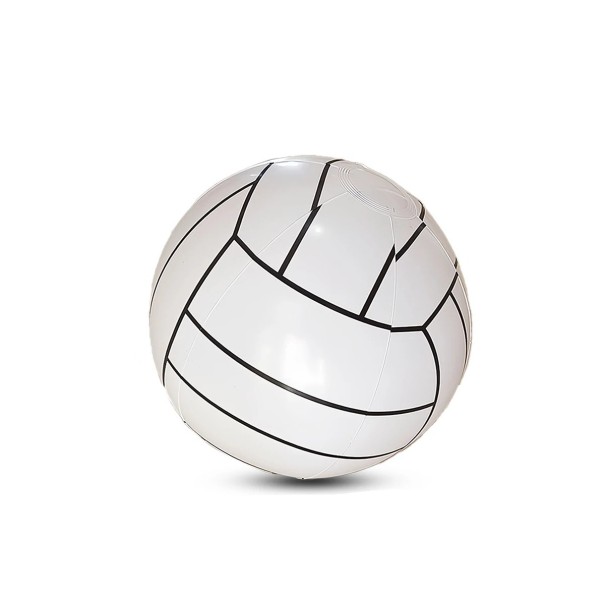 Inflatable Ball PVC Lightweight Children's Play Ball Outdoor Sports Toy for Garden, Beach and Playground 1