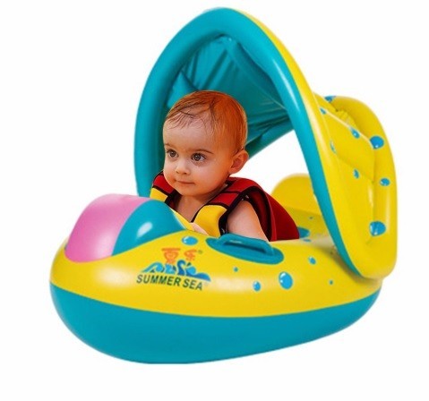 Inflatable Boat with Canopy 1