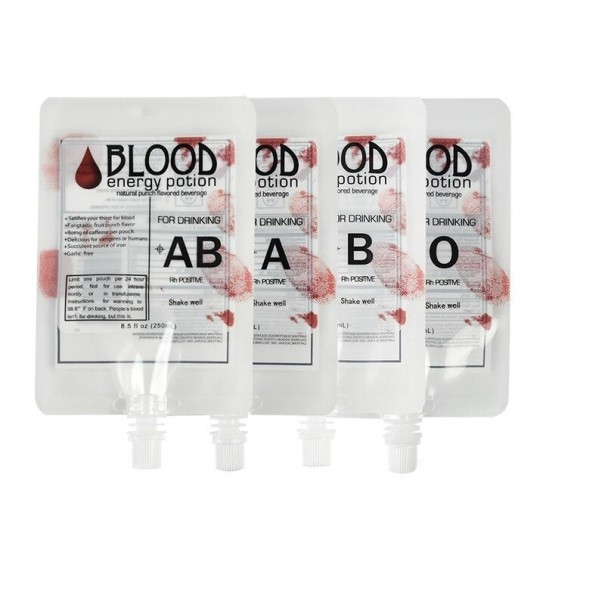 Infusion Bag Decorations 4 pcs for Halloween 1