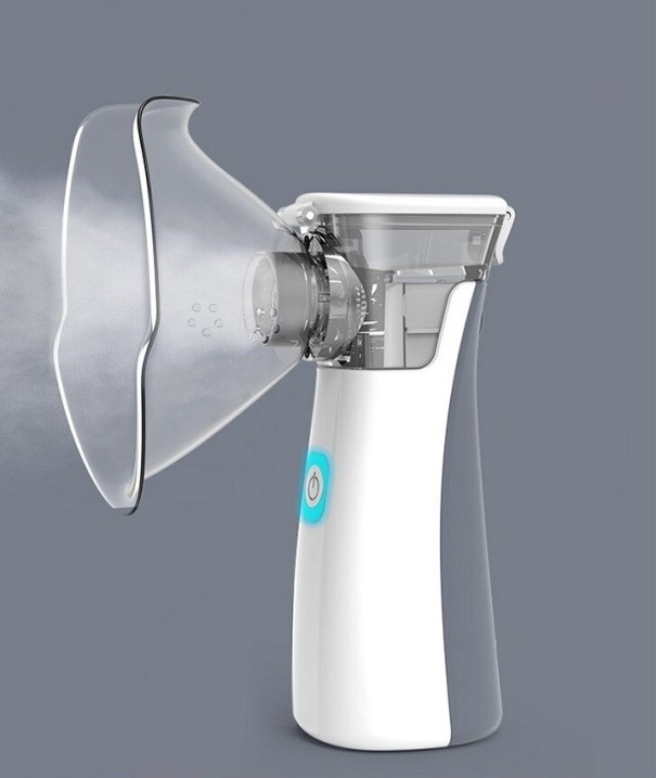 Inhalador portátil gris