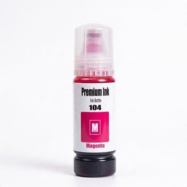 Inkoust 104 Pro Epson EcoTank ET-2821 ET-2825 ET-2826 ET-2830 Påfyldning i flaske 70 ml Vandbaseret Magenta Purpur Farve til beholdere 1