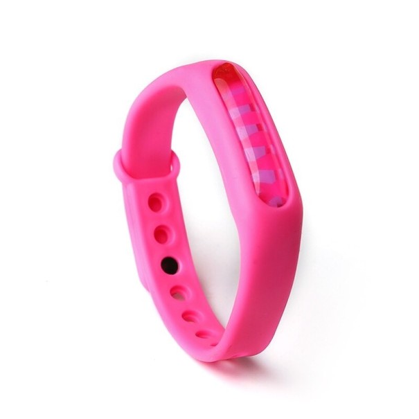 Insectenwerende armband donkerroze