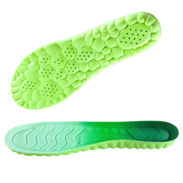 Inserții de culoare neutră pentru încălțăminte Absorbție de șocuri Material moale Suport pentru picioare Pentru purtare zilnică Formă ajustabilă Încălțăminte verde 41-42