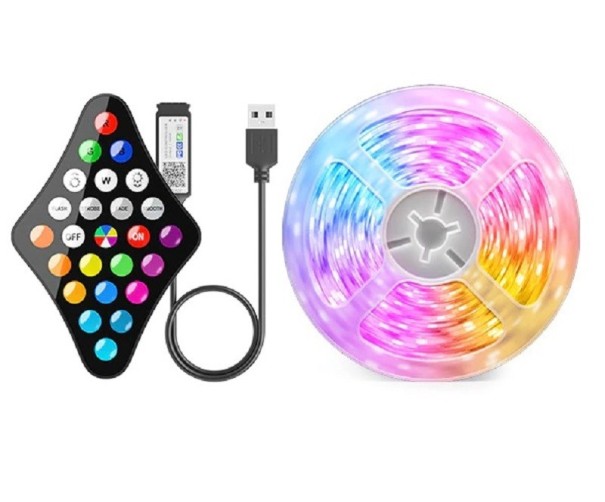 Inteligentna taśma LED USB 5 m