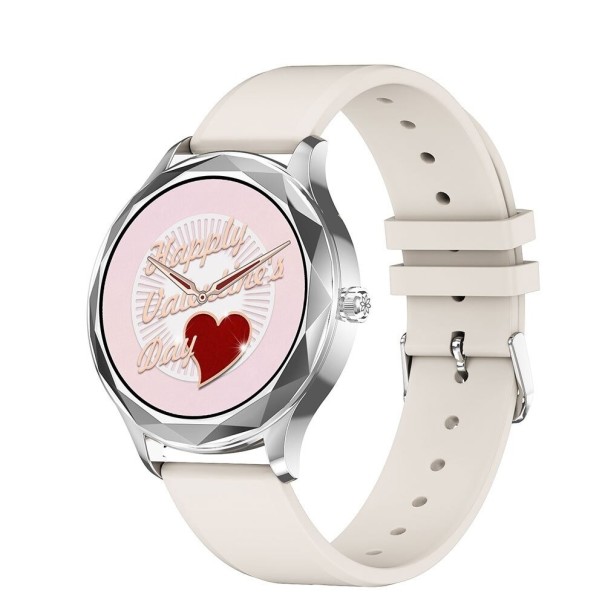 Inteligentny zegarek damski K1355 biały
