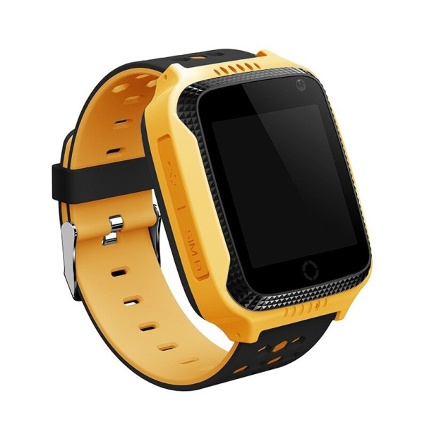 Inteligentny zegarek dla dzieci z GPS żółty