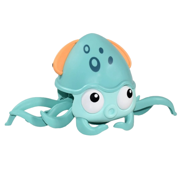 Interactieve octopus turquoise