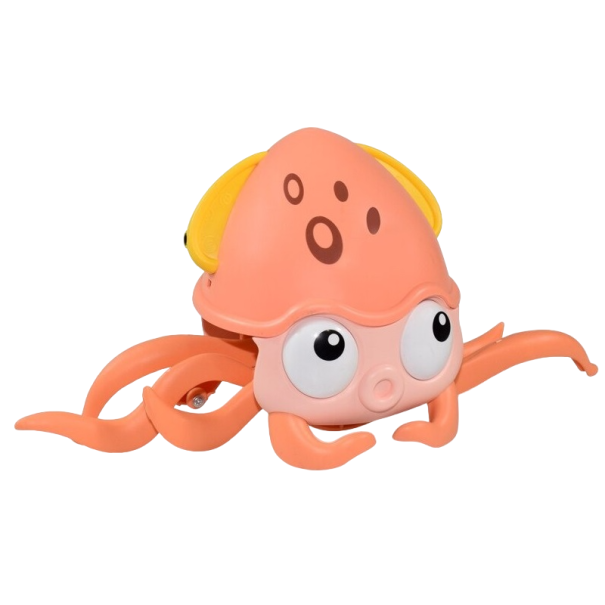 Interaktívna chobotnica ružová