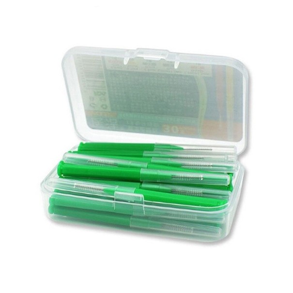 Interdentale rager 30 stuks groen