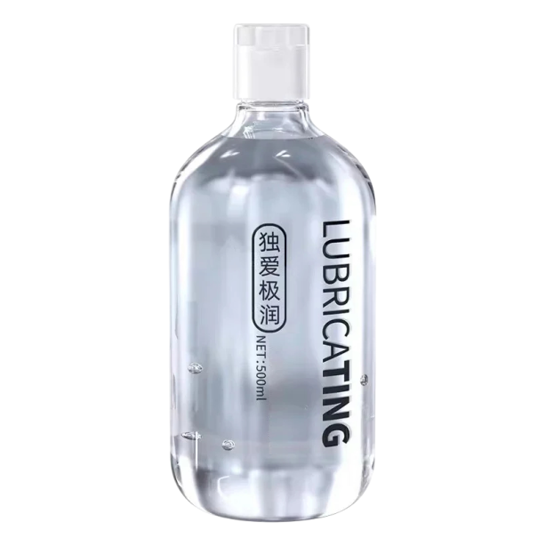 Intimní gel na vodní bázi 500 ml Zásobní balení pro citlivou pokožku Hedvábná tekutá textura bez zbytků Kompatibilní s pomůckami i kondomy 1