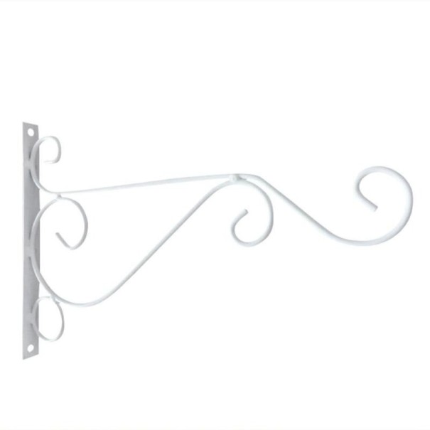 Iron Hook for Planters white