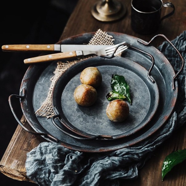 Iron Retro Tray 2 pcs 1