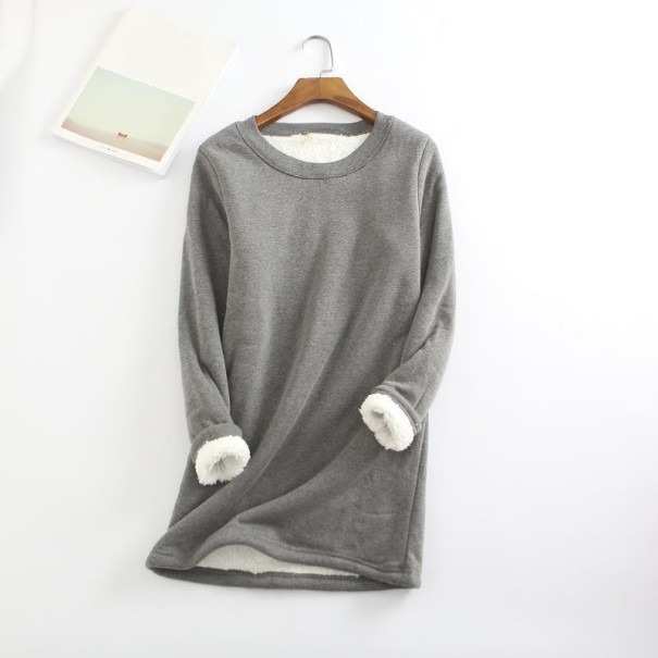 Isolerad T-shirt för kvinnor mörkgrå M