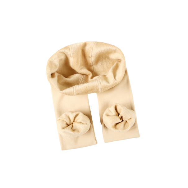Isolierte Strumpfhose fleischfarben XL